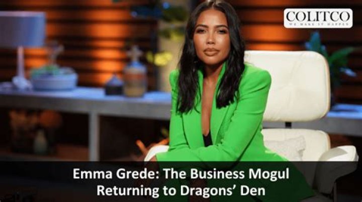 Emma Grede as guest Dragon with Deborah Meaden