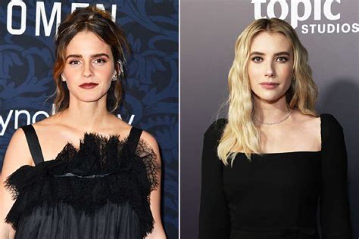 Emma Watson jokes about Emma Roberts' baby pic in 'Harry Potter' reunion
