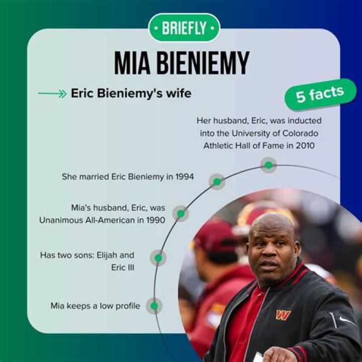 Eric Bieniemy Wife Meet Mia Bieniemy