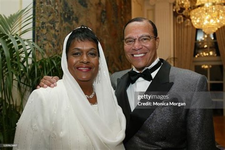 EXCLUSIVE Minister Louis Farrakhan and his wife Khadijah in their hotel suite before the