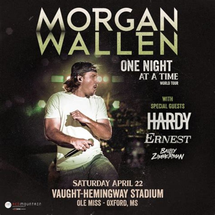 Experience The Excitement Of Spring Football And Morgan Wallen Concert At Ole Miss On April 20