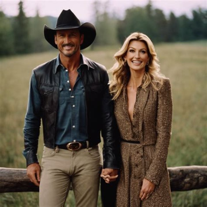 Faith Hill and Tim McGraw at the CMA Awards 2016 POPSUGAR Celebrity