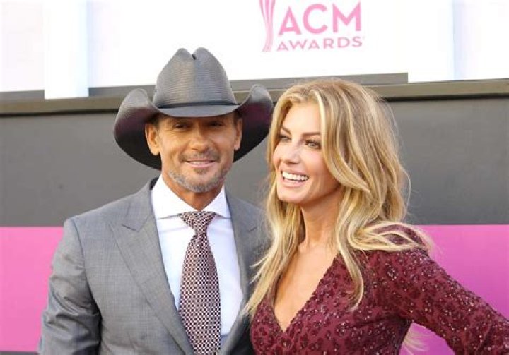 Faith hill with husband hires stock photography and images Alamy