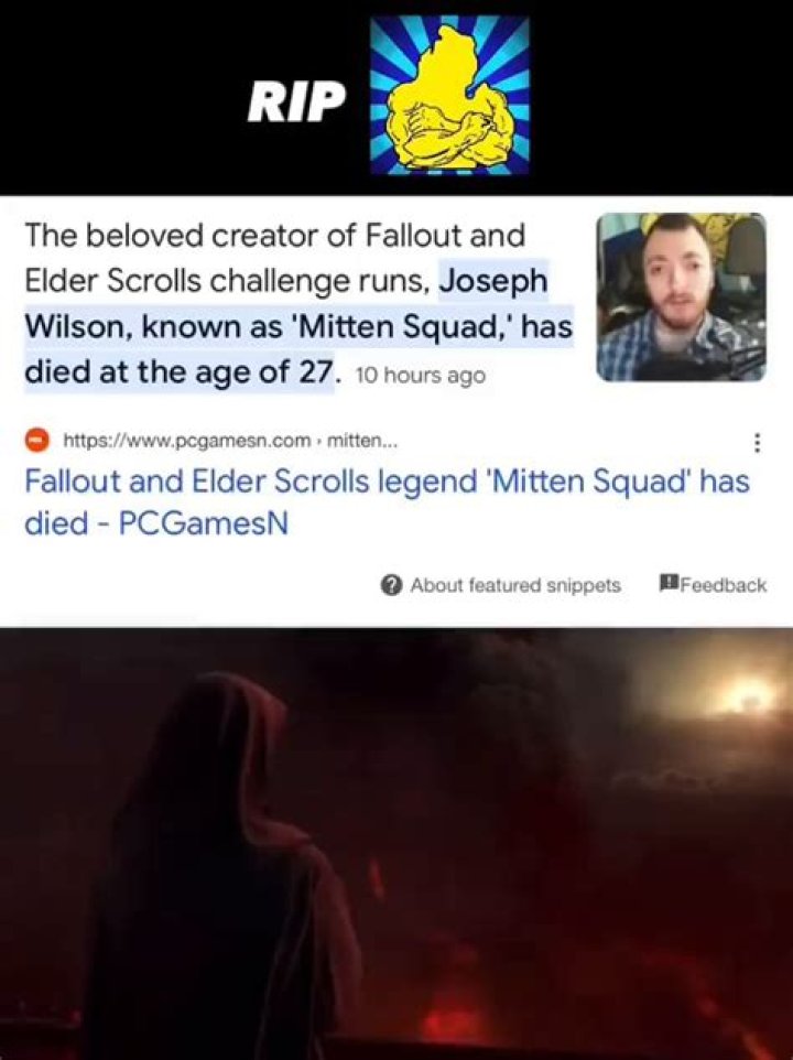 Fallout and Elder Scrolls legend &lsquo;Mitten Squad&rsquo; has died