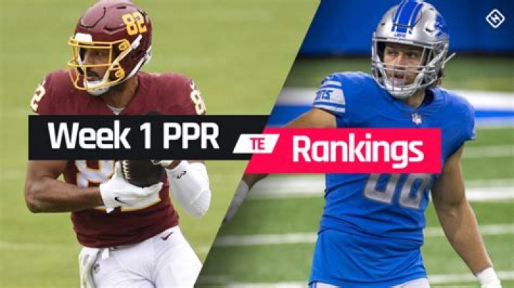 Fantasy TE PPR Rankings Week 15 Who to start, sit at tight end in