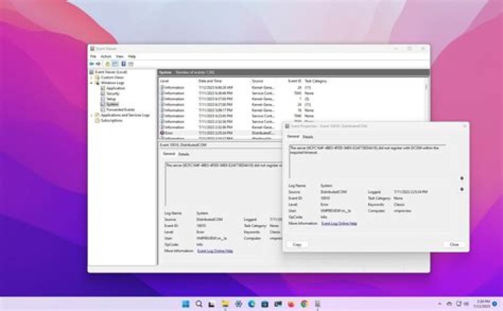 Find Similar Event window