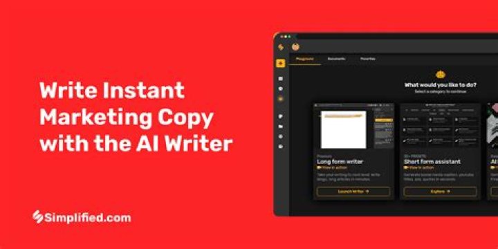 Free AI Marketing Copy Writer Online Assistant