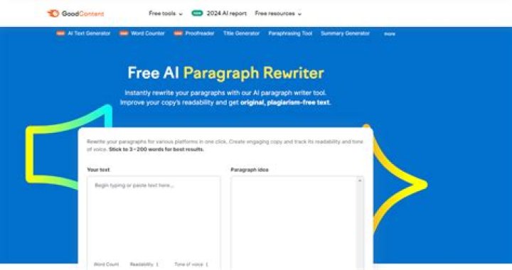 Free AI Paragraph Writer Assistant Tools