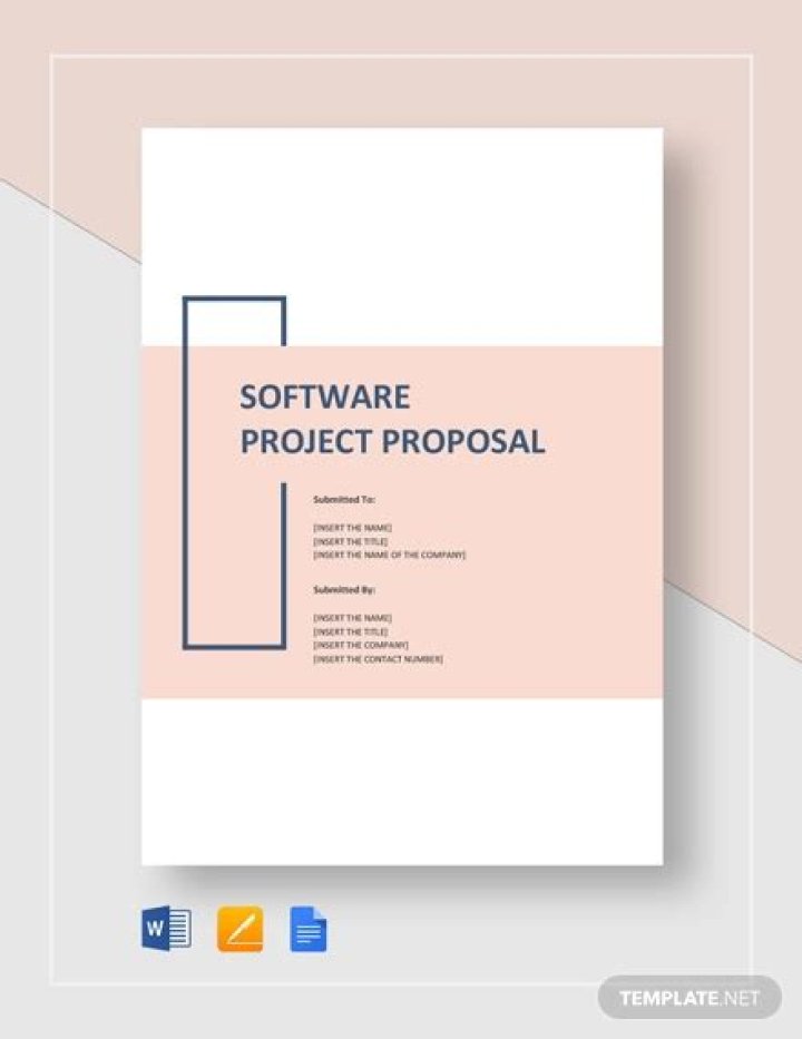 Free project proposal templates mainnumber