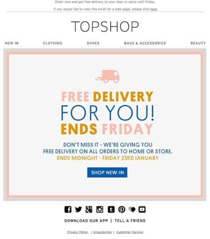 FREE SHIPPING OFFER