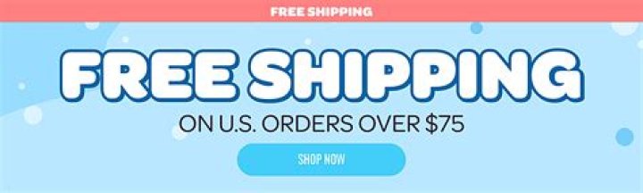 Free Shipping over $75