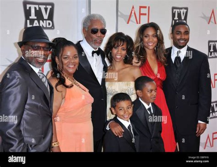Freeman with his children and grand children 2011 "TV Land