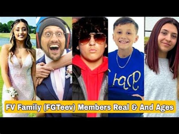 FV FAMILY (FGTeeV) Members Real Names & Ages 2023 YouTube
