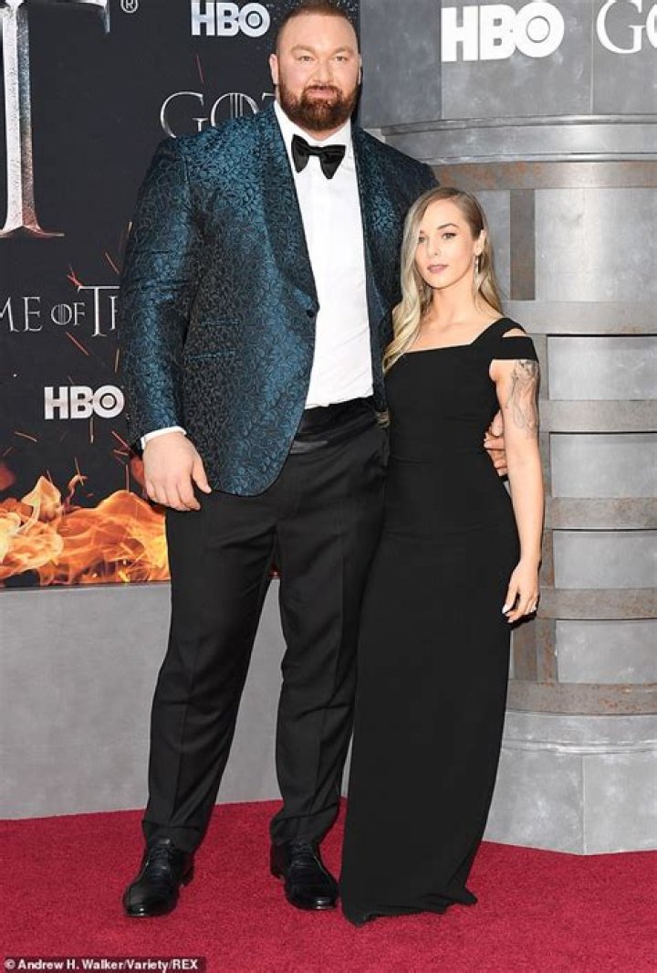 Game of Thrones actor Hafthor Bjornsson and his wife are pregnant with