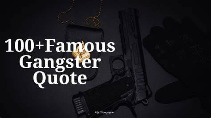 Gangster Quotes For Instagram Bio