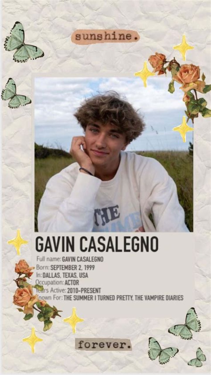 Gavin Casalegno AlloCiné