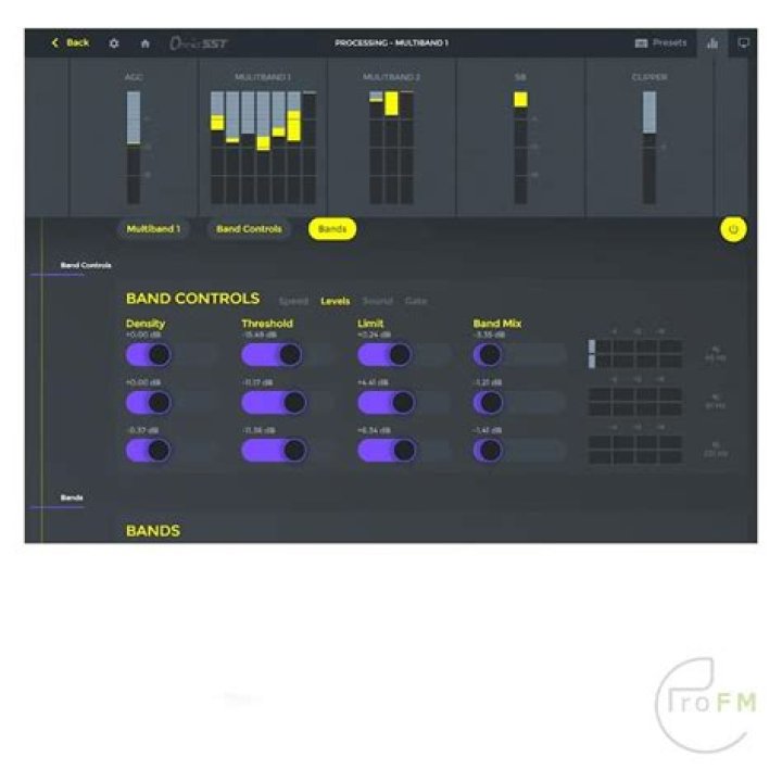 General Band Controls