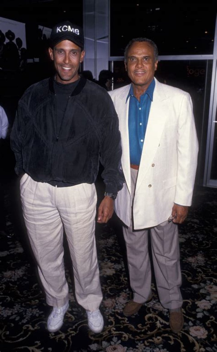 Harry Belafonte with his son David (c.1958) Harry Belafonte, African