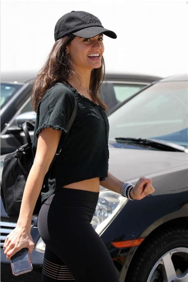 Hayley Erbert Arrives at DWTS studio 06 GotCeleb