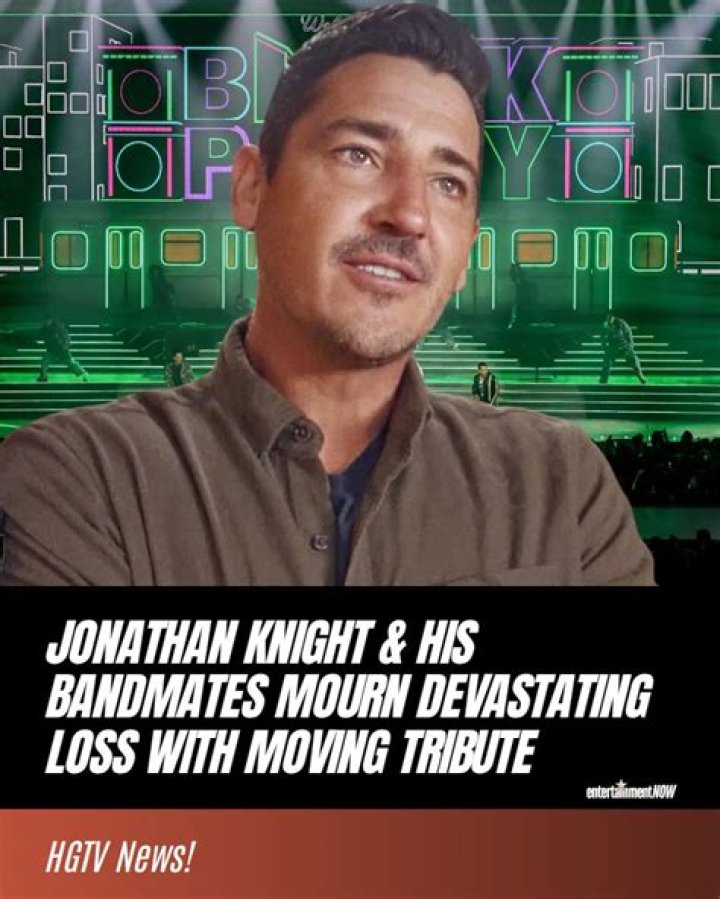 HGTV’s Jonathan Knight Suffers Devastating Loss