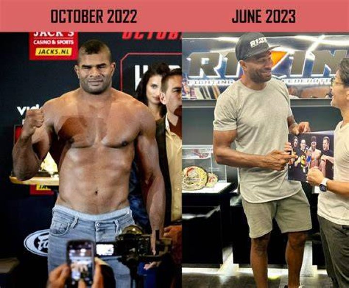 How did Alistair Overeem so skinny all of a sudden