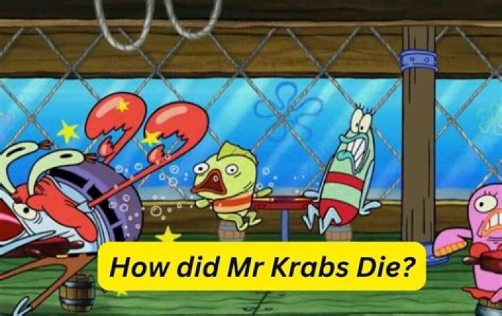 How Did Mr. Krabs Die?