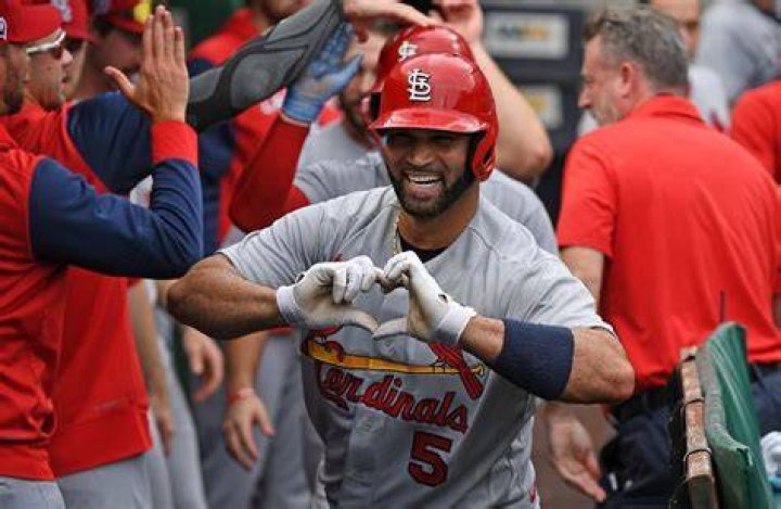 How old was Albert Pujols when he made his debut?