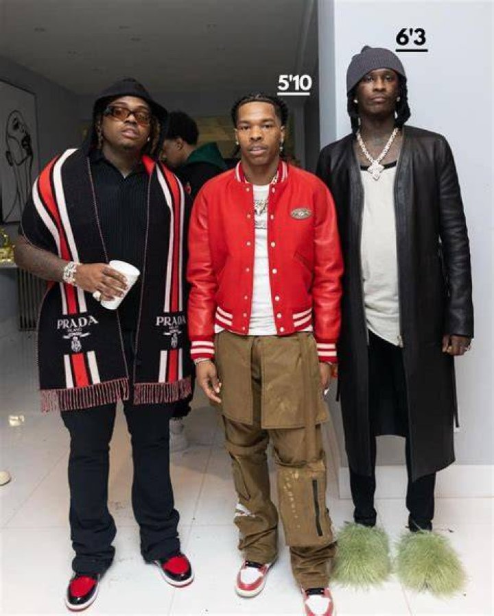How tall is young thug