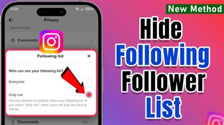 How to Hide Follower List on Instagram Choose Your Followers Now