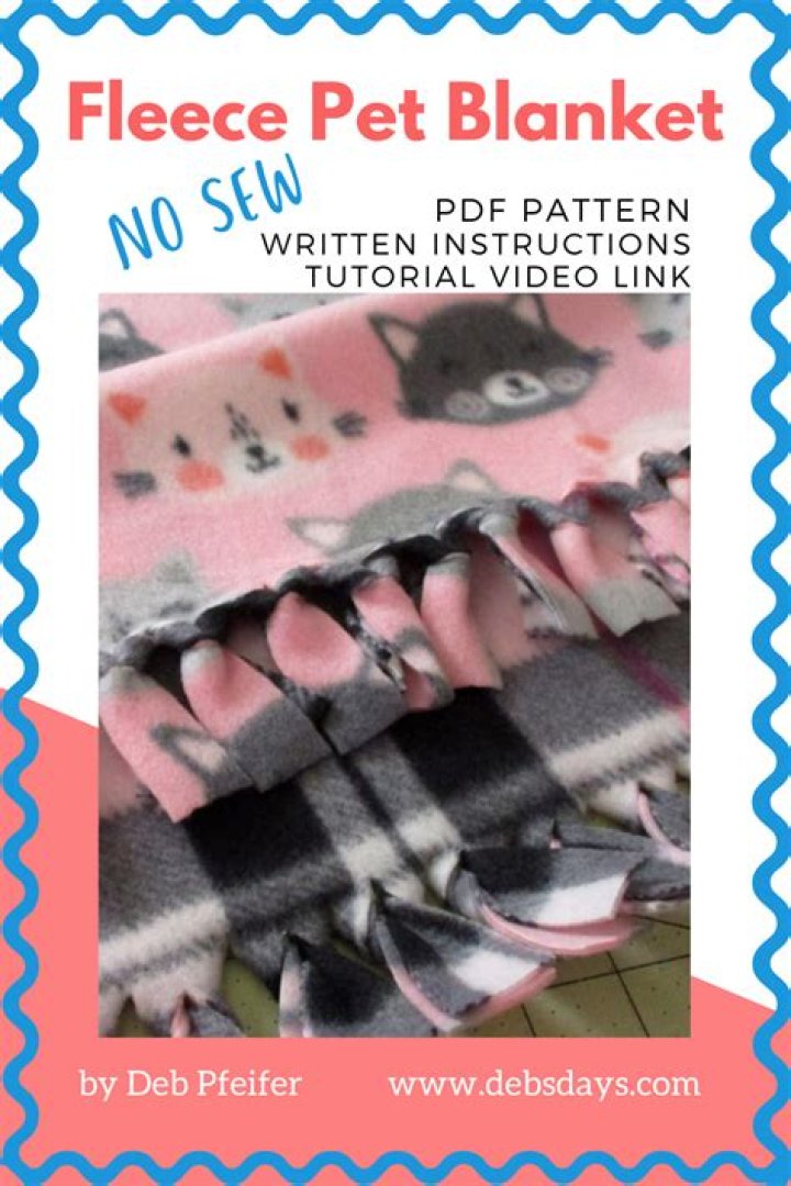 How To Make Fleece Pet Blankets
