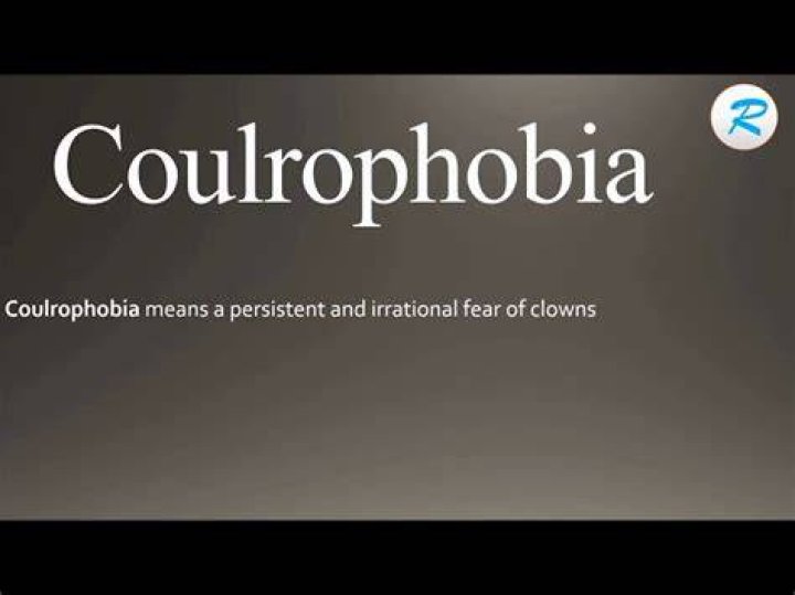 How to pronounce coulrophobia