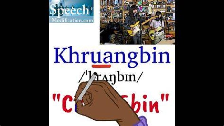 How to pronounce khruangbin