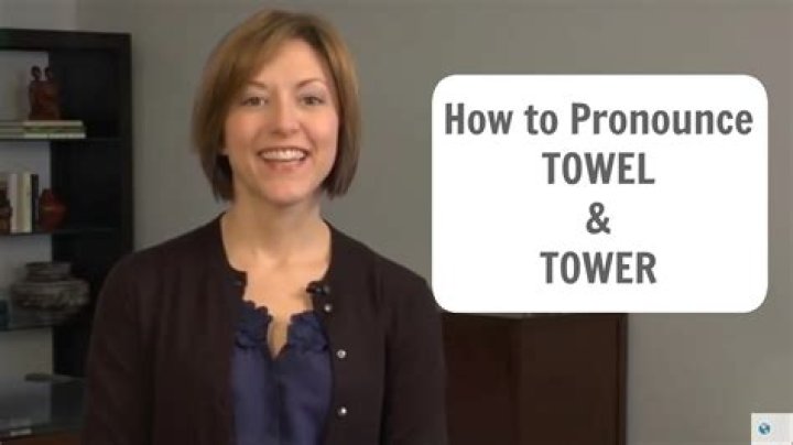 How to pronounce towel