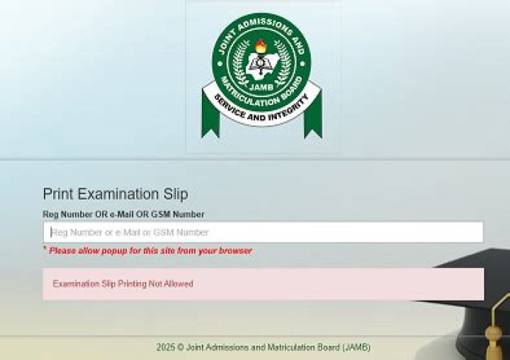 How to Reprint Jamb Examination Slip 2018 with Exam Date and Time
