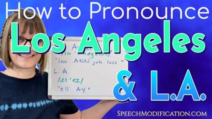 How to spell los angeles