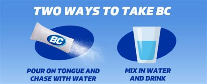 How to take bc powder