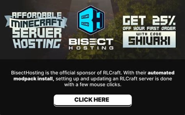 How to update rlcraft server