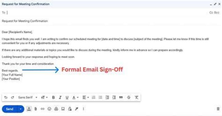 How to write uat sign off email