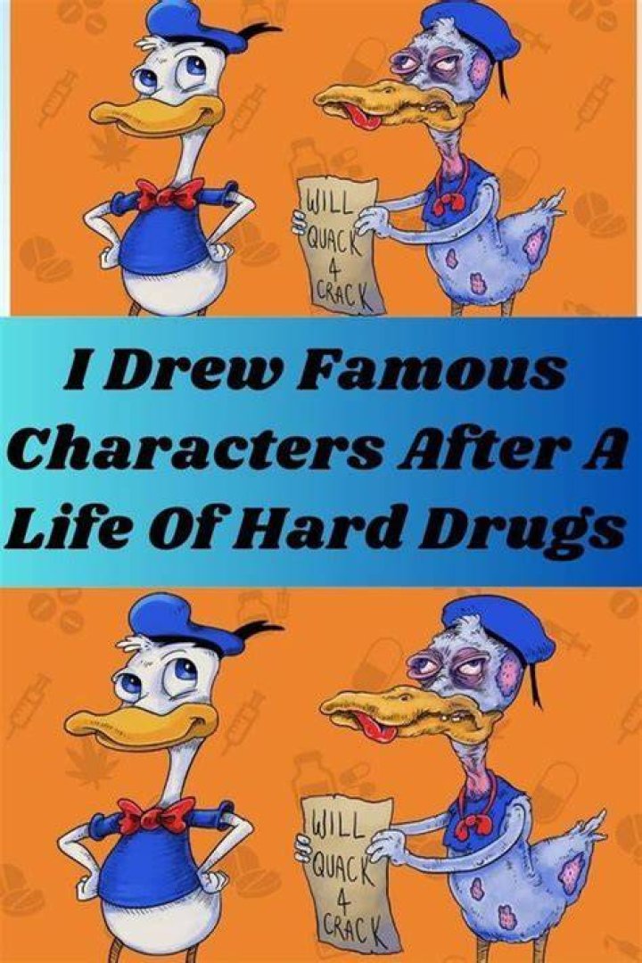 I Drew Famous Characters After A Life Of Hard Drugs Bored Panda