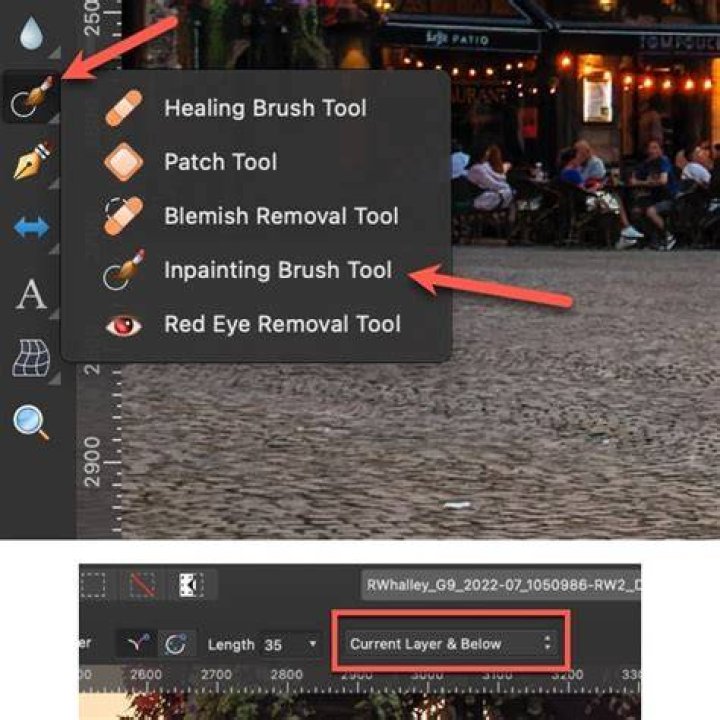 Inpainting Brush Tool