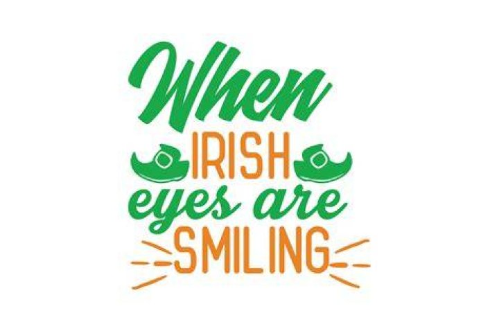 Irish Eyes Are