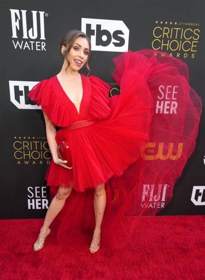 Isabella Ward at the 2022 Critics' Choice Awards Celebrities Who Wore