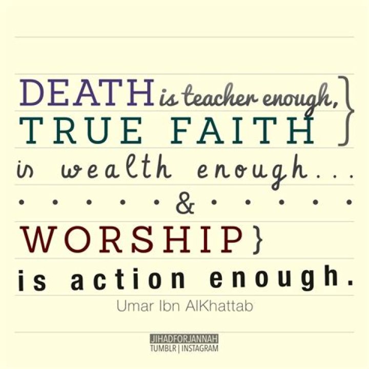 Islamic Quotes About Death Articles about Islam