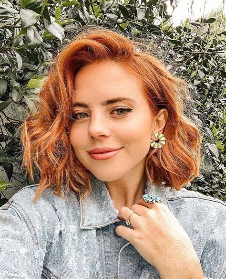 Jaci Marie Smith Ginger hair color, hair color, Short copper