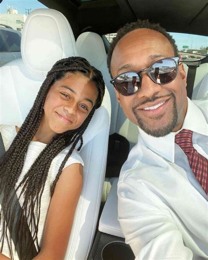 Jaleel White and his daughter. Repost jaleelwhite All the 
