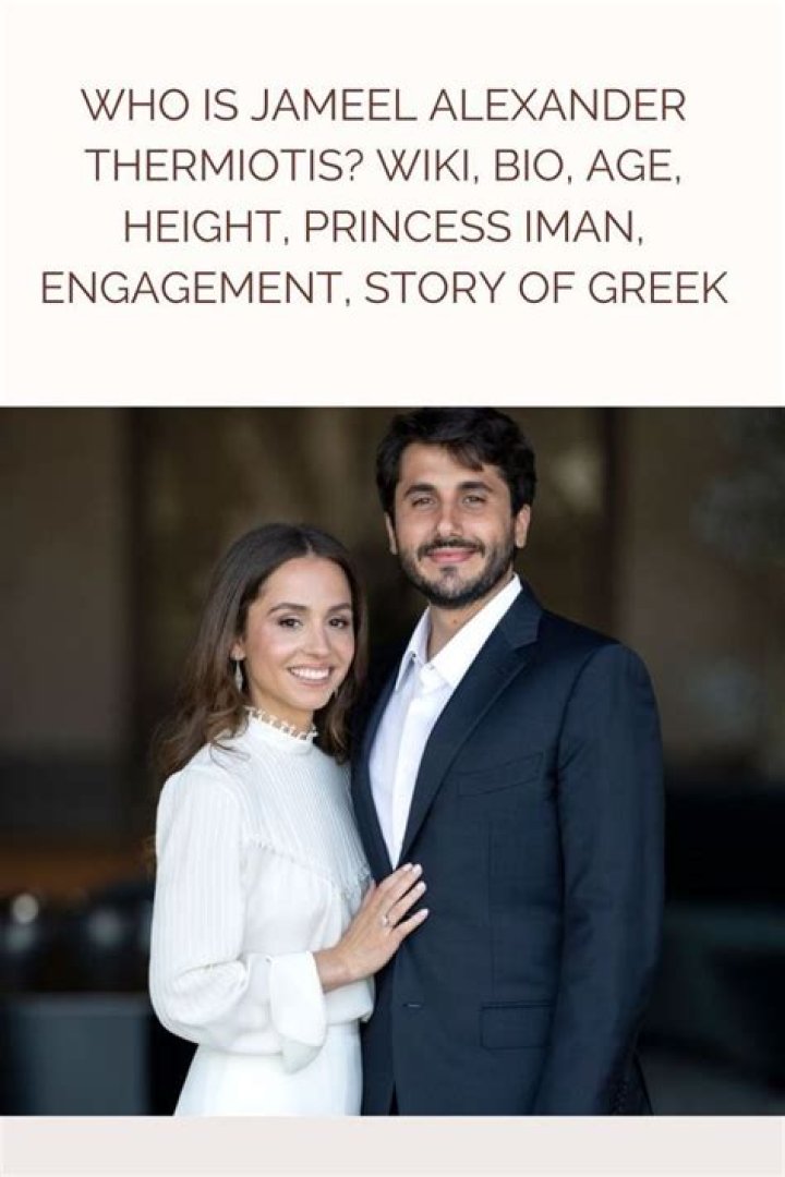 Jameel Alexander Thermiotis- Wiki, Age, Wife, Net Worth, Ethnicity, Height