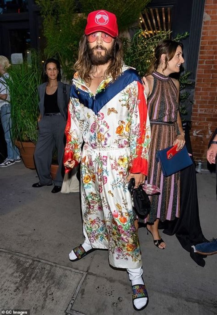 Jared Leto Shows Off His Buff Biceps and Hot Bod in a Muscle Tee—See