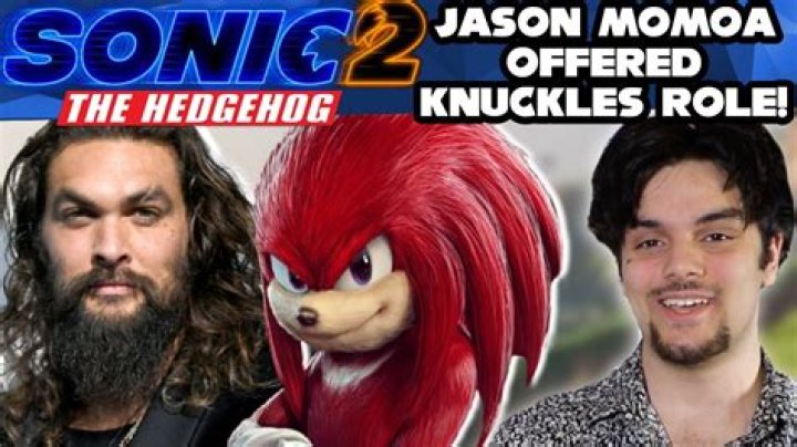 Jason Momoa siendo Knuckles Sonic the Hedgehog Espa&ntilde;ol Amino