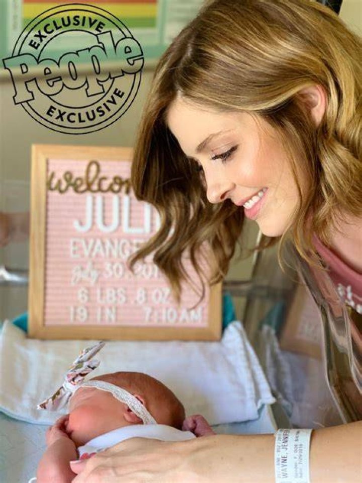 Jen Lilley Baby Girl with Husband Jason Wayne