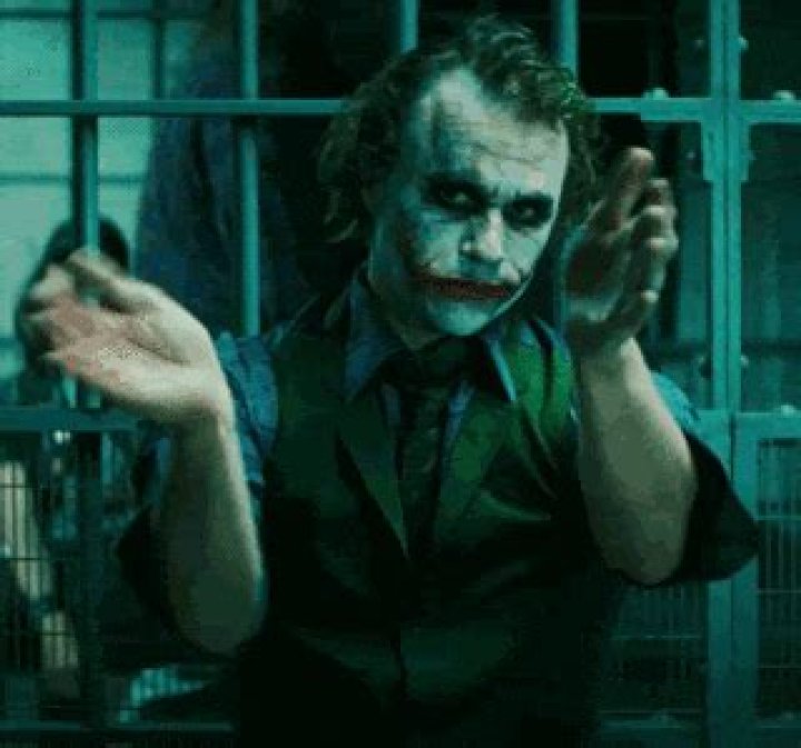 Joker Seriously Clapping GIF